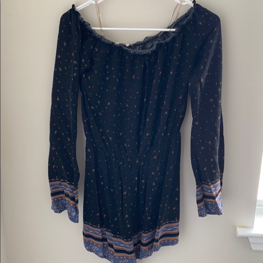Off the Shoulder Romper